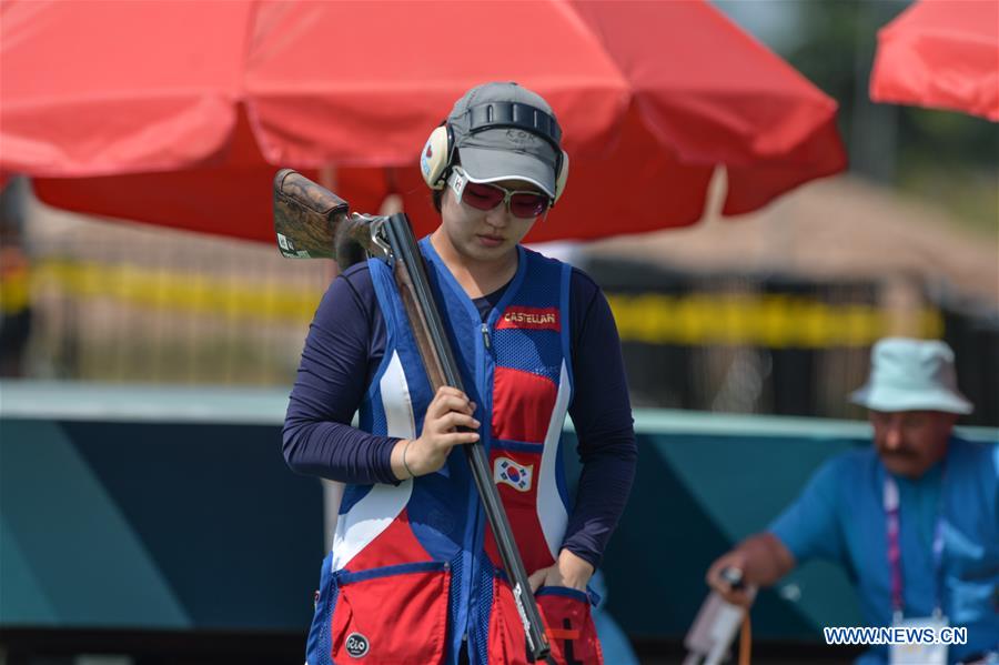 (SP)INDONESIA-PALEMBANG-ASIAN GAMES-SHOOTING-WOMEN'S TRAP