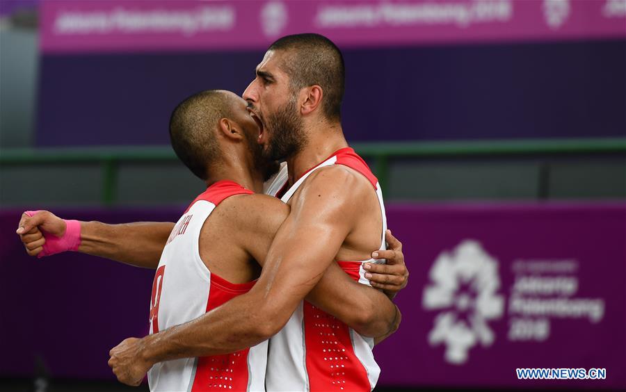 (SP)INDONESIA-JAKARTA-ASIAN GAMES-BASKETBALL 3X3