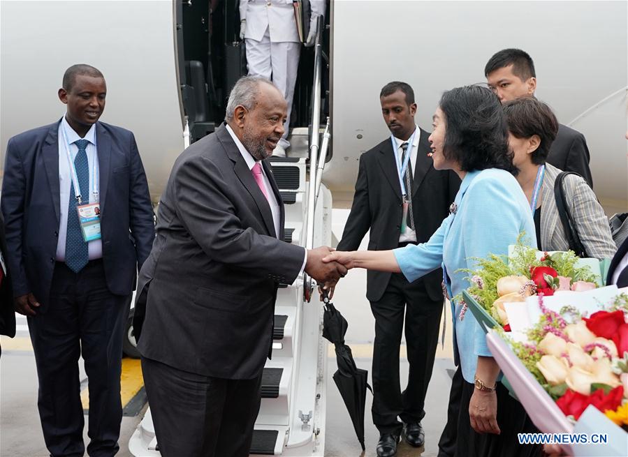 CHINA-BEIJING-DJIBOUTI-PRESIDENT-ARRIVAL (CN)