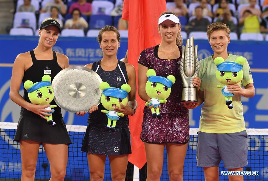 (SP)CHINA-WUHAN-TENNIS-WTA-WUHAN OPEN-DOUBLES-FINAL(CN)