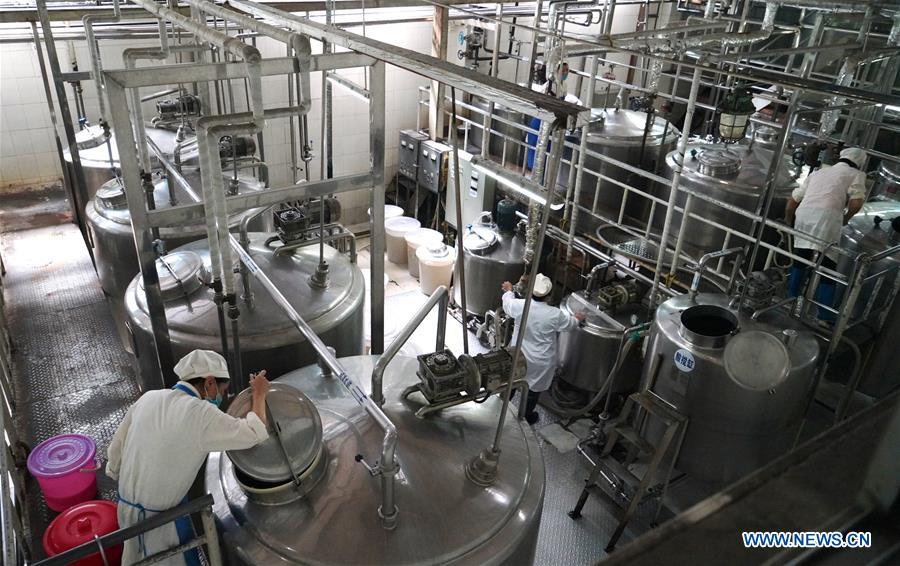 CHINA-JIANGXI-YUDU-POVERTY ALLEVIATION-DAIRY (CN)