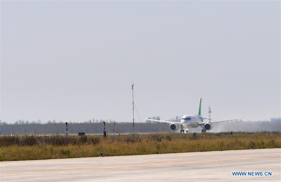 CHINA-JIANGXI-C919 PLANES-TEST (CN)