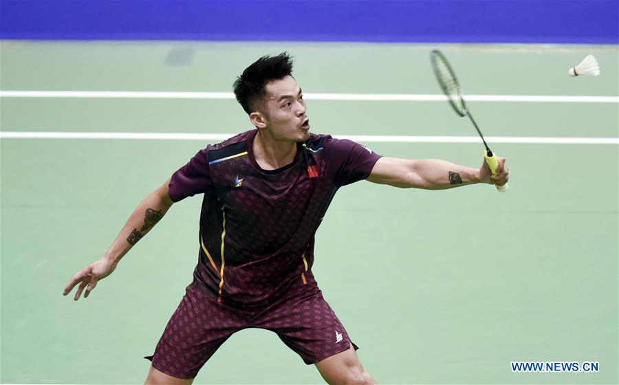 (SP)CHINA-HONG KONG-BADMINTON-LIN DAN