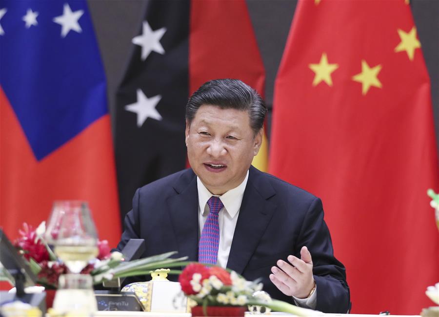 PAPUA NEW GUINEA-CHINA-XI JINPING-COLLECTIVE MEETING (CN)