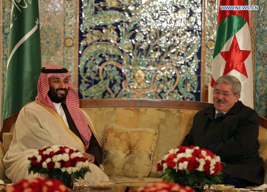 ALGERIA-ALGIERS-SAUDI CROWN PRINCE-VISIT