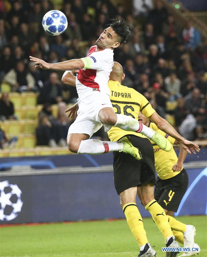 (SP)MONACO-FONTVIEILLE-FOOTBALL-UEFA CHAMPIONS LEAGUE-MONACO VS DORTMUND