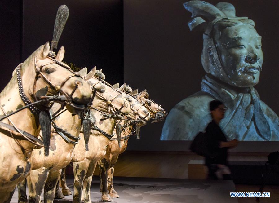 NEW ZEALAND-WELLINGTON-CHINA-TERRACOTTA WARRIORS-PREVIEW