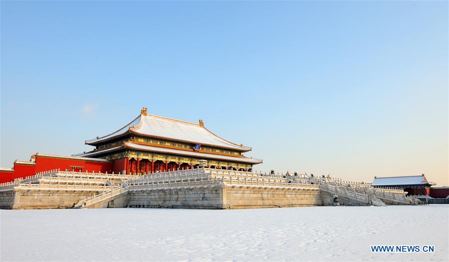 (InPalaceMuseum)CHINA-BEIJING-PALACE-MUSEUM-WINTER (CN)