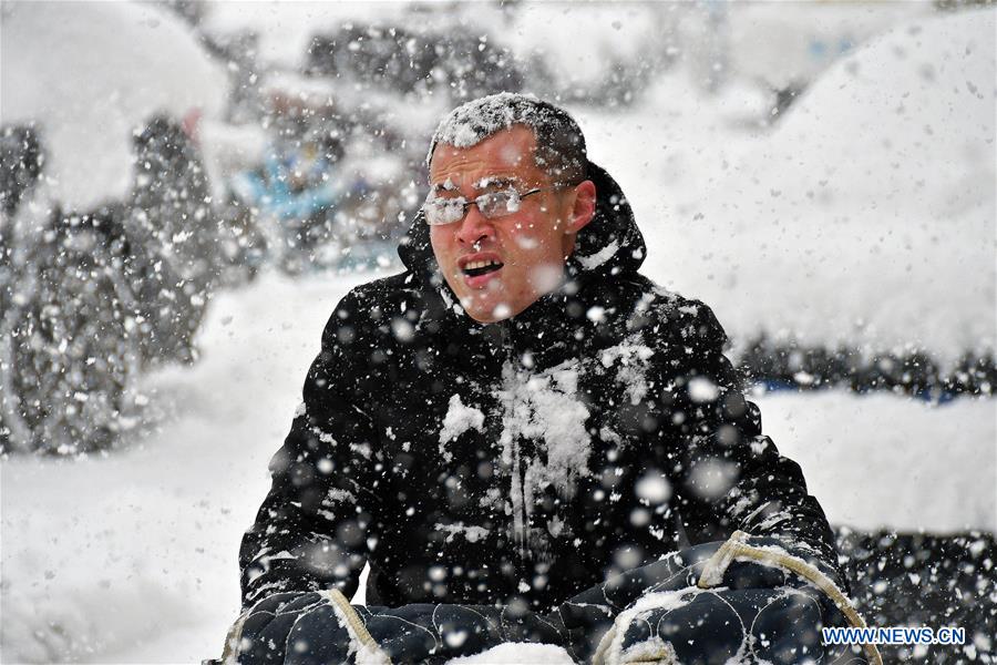 #CHINA-SHANDONG-SNOWFALL(CN)