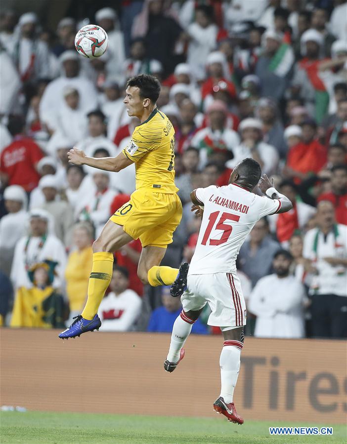 (SP)UAE-AL AIN-SOCCER-AFC ASIAN CUP 2019-QUARTERFINAL-UAE VS AUS