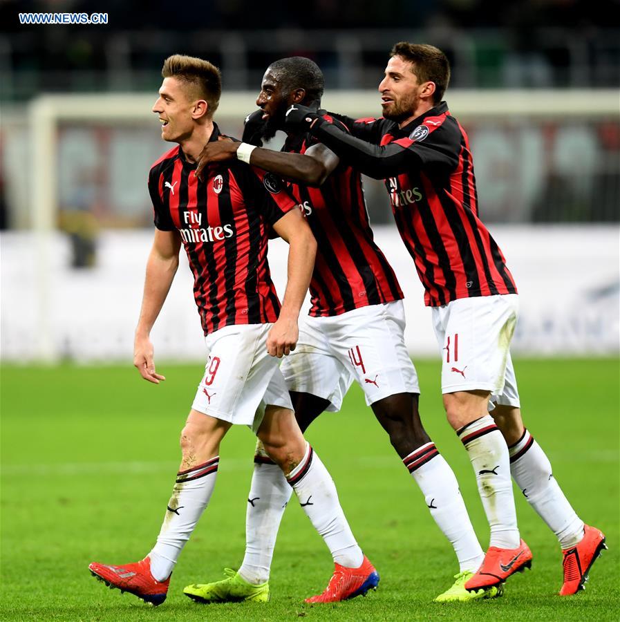 (SP)ITALY-MILAN-SOCCER-ITALIAN CUP