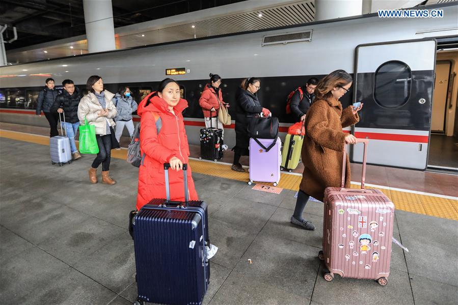 CHINA-SPRING FESTIVAL-HOLIDAY END-TRAVEL RUSH (CN) 