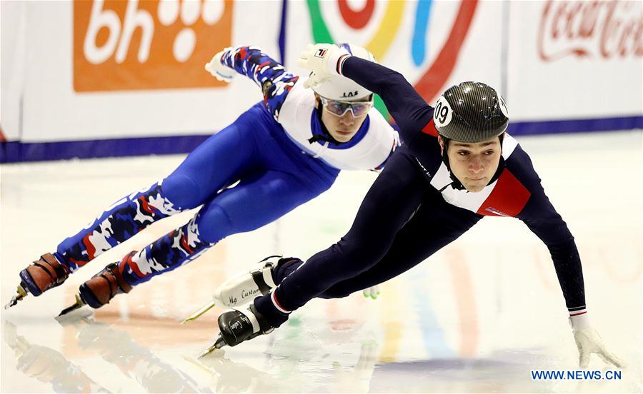 (SP)BOSNIA AND HERZEGOVINA-SARAJEVO-EUROPEAN YOUTH OLYMPIC FESTIVAL-SHORT TRACK SPEED SKATING