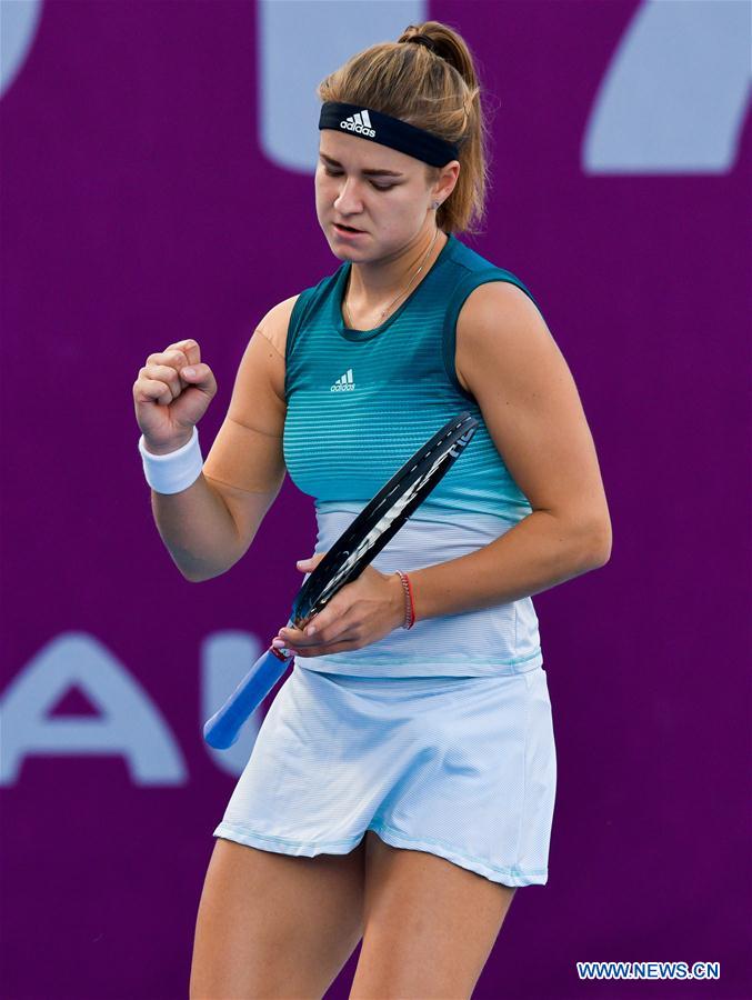 (SP)QATAR-DOHA-TENNIS-2019 WTA QATAR OPEN