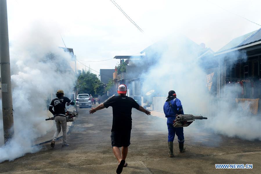 INDONESIA-SOUTH TANGERANG-ANTI-MOSQUITO FOG