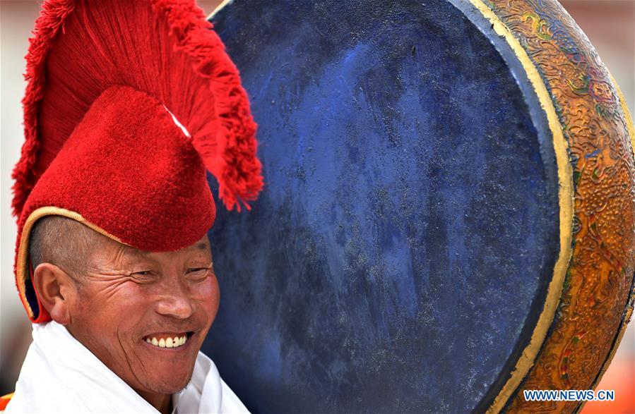 (InTibet) CHINA-TIBET-CHAM DANCE (CN)