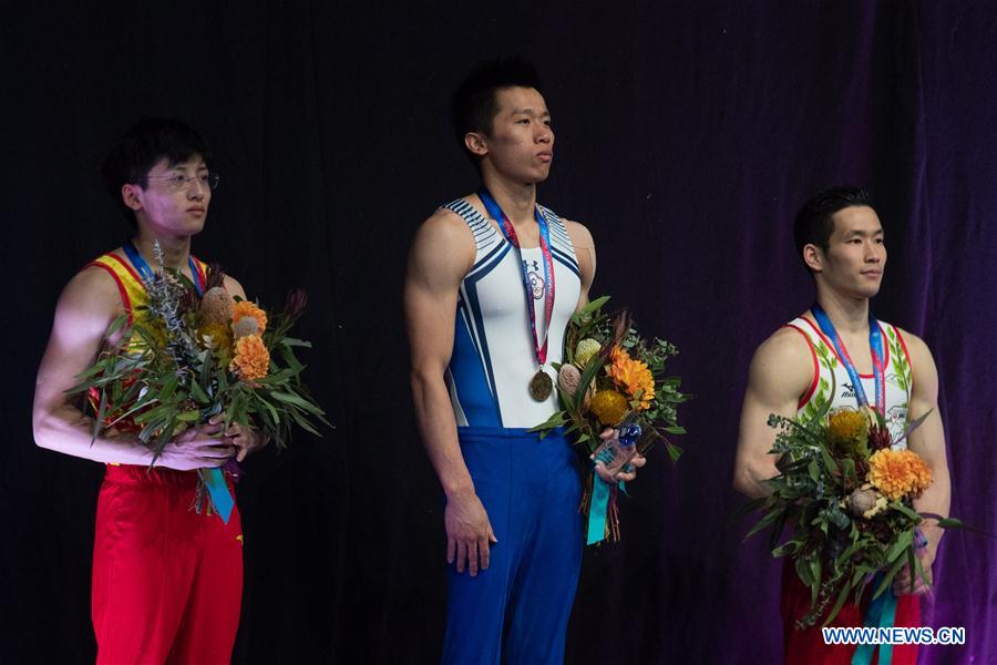 (SP)AUSTRALIA-MELBOURNE-WORLD CUP GYMNASTICS