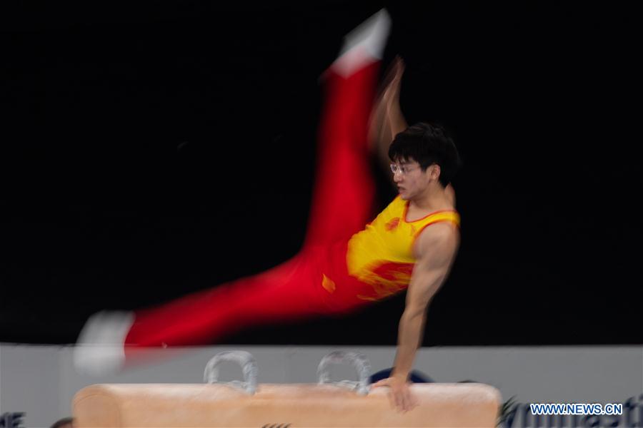 (SP)AUSTRALIA-MELBOURNE-WORLD CUP GYMNASTICS