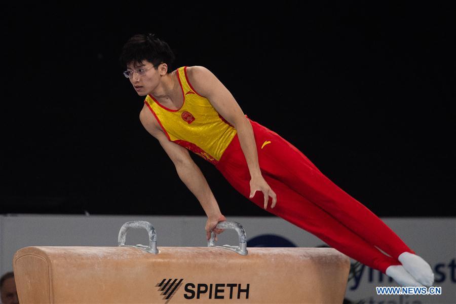 (SP)AUSTRALIA-MELBOURNE-WORLD CUP GYMNASTICS