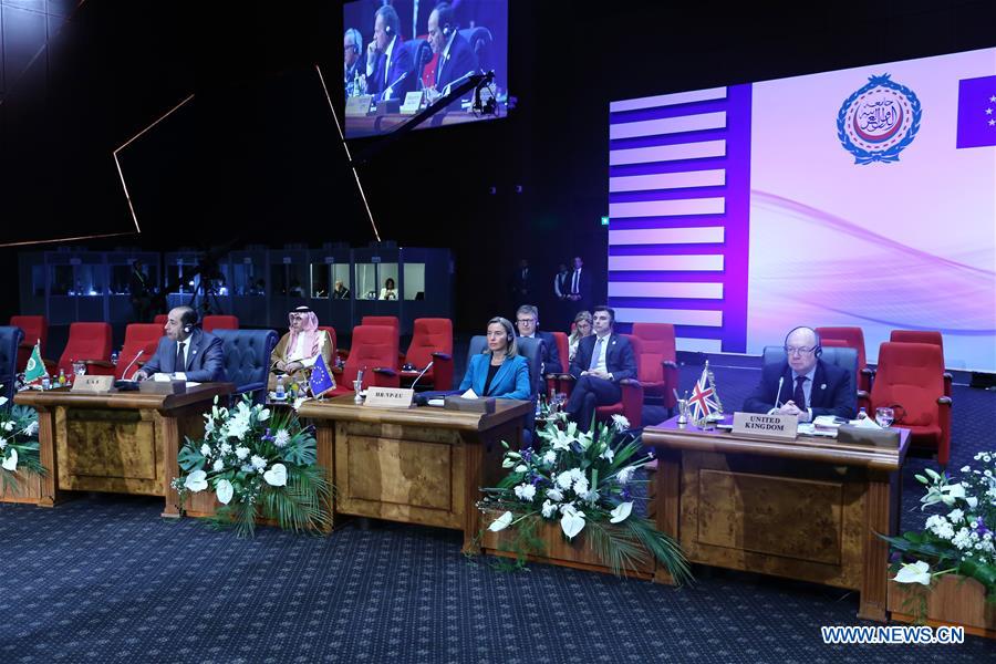 EGYPT-SHARM EL-SHEIKH-LAS-EU SUMMIT