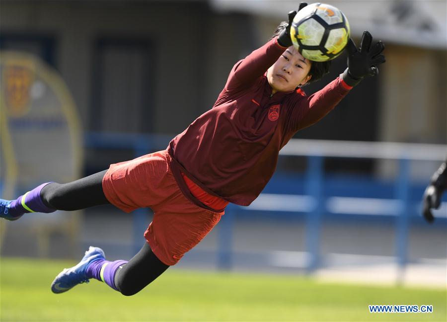 (SP)PORTUGAL-ALBUFEIRA-SOCCER-ALGARVE CUP-CHN-TRAINING SESSION