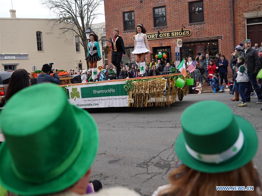 U.S.-VIRGINIA-ST. PATRICK'S DAY-PARADE