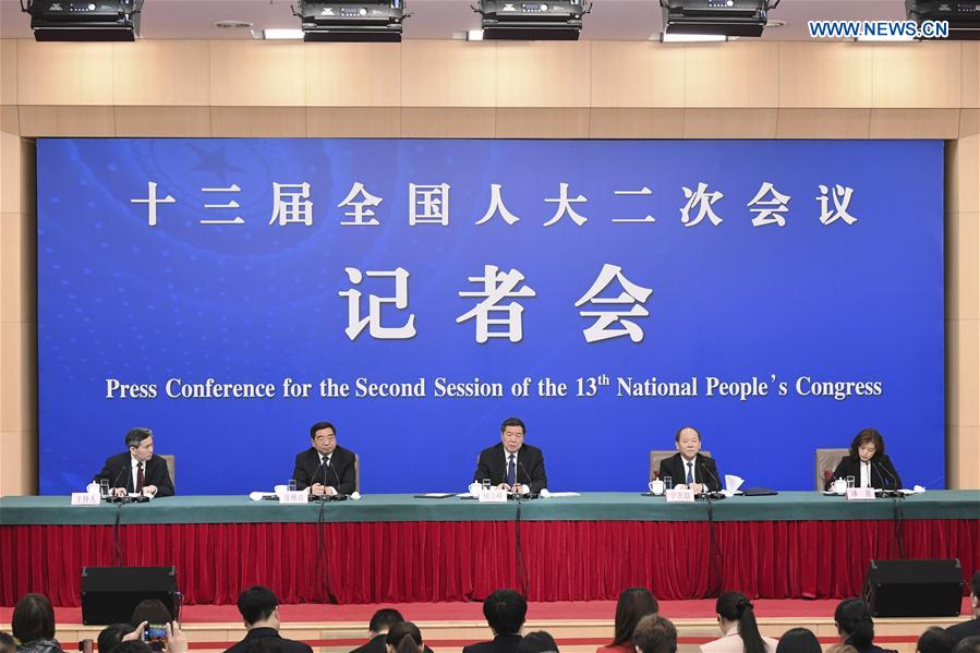 (TWO SESSIONS)CHINA-BEIJING-NPC-PRESS CONFERENCE (CN)