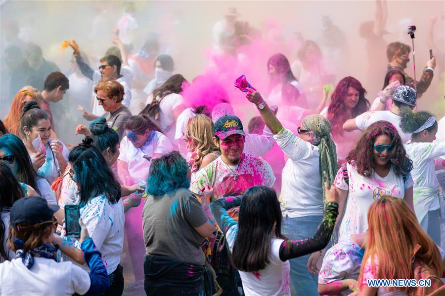 U.S.-LOS ANGELES-HOLI FESTIVAL