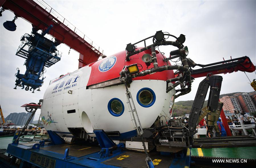 CHINA-HAINAN-SANYA-MANNED SUBMERSIBLE-RETURN (CN)