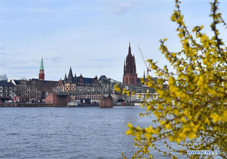 GERMANY-FRANKFURT-SPRING-DAILY LIFE