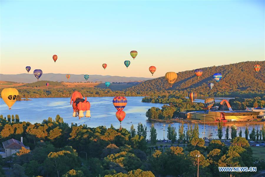 AUSTRALIA-CANBERRA-BALLOON SPECTACULAR