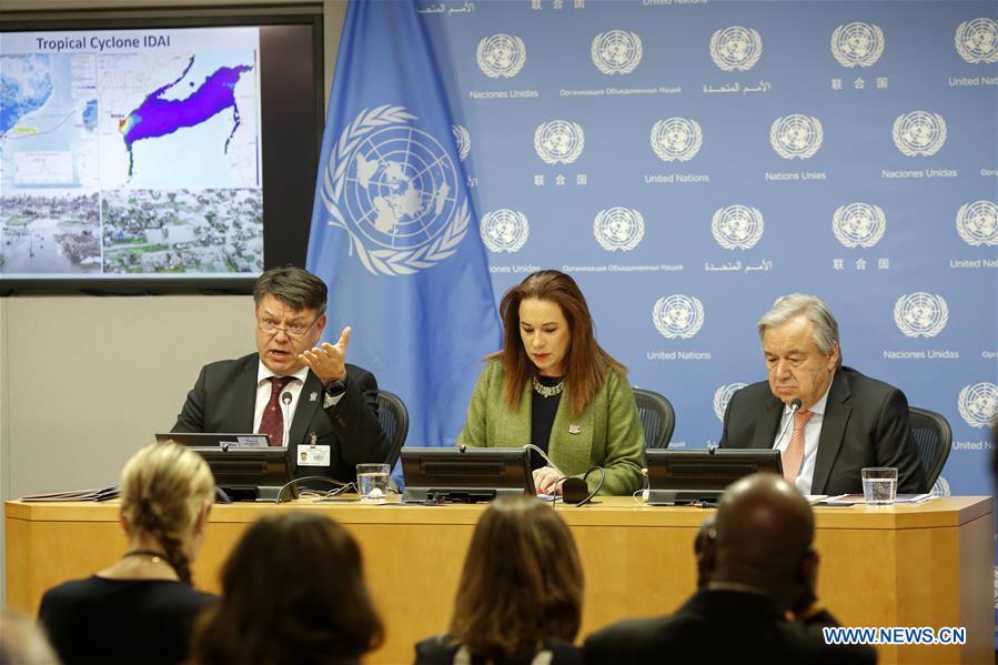 UN-WMO-REPORT-NEWS CONFERENCE