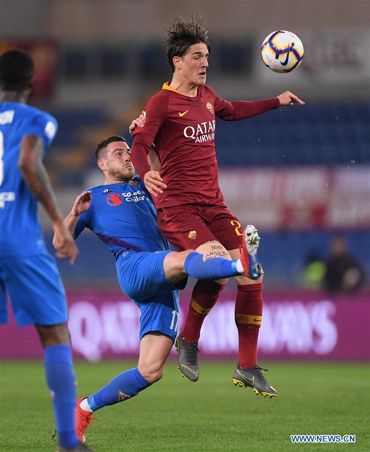 (SP)ITALY-ROME-SOCCER-ITALIAN SERIE A-ROMA VS FIORENTINA