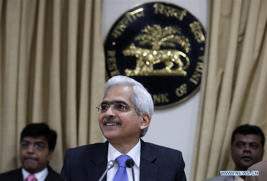 INDIA-MUMBAI-RBI POLICY-PRESS CONFERENCE