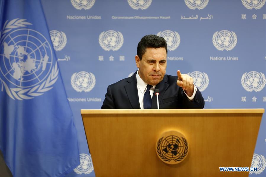 UN-VENEZUELA-PERMANENT REPRESENTATIVE-PRESS BRIEFING