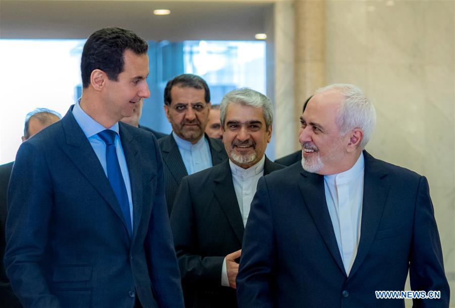 SYRIA-DAMASCUS-PRESIDENT-IRAN-FM-MEETING