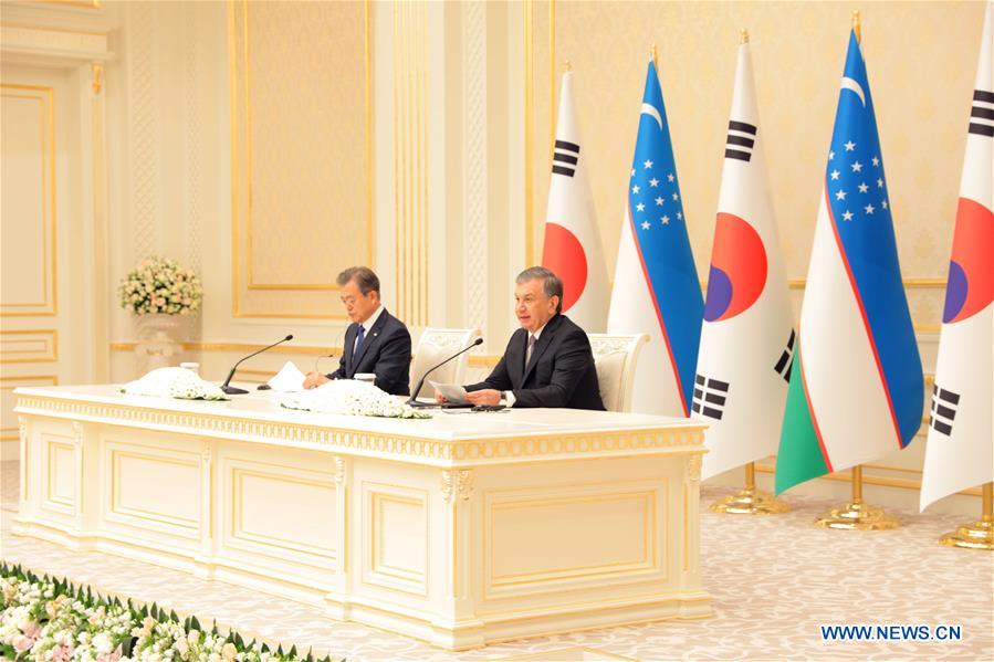 UZBEKISTAN-TASHKENT-SOUTH KOREA-TALKS