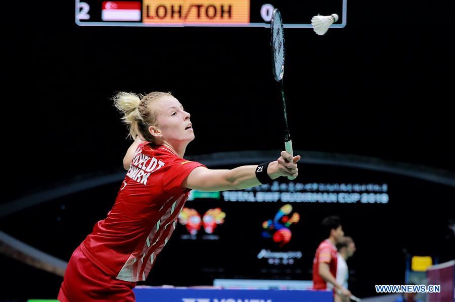 (SP)CHINA-NANNING-BADMINTON-SUDIRMAN CUP 2019 (CN)