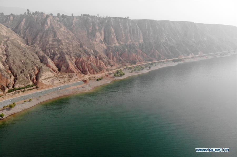 CHINA-GANSU-YONGJING-YELLOW RIVER SCENERY (CN)