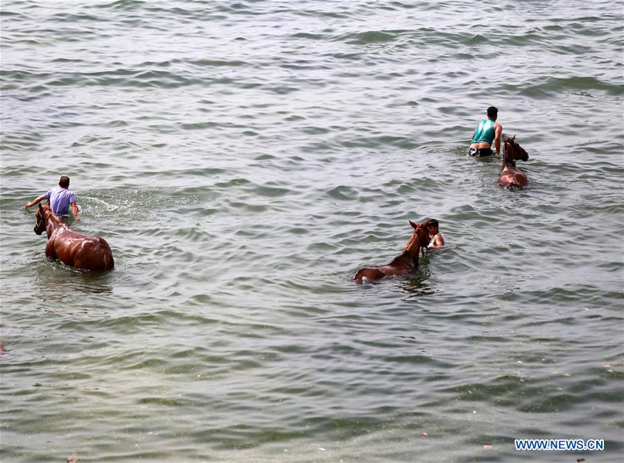 MIDEAST-GAZA-SUMMER-WEATHER