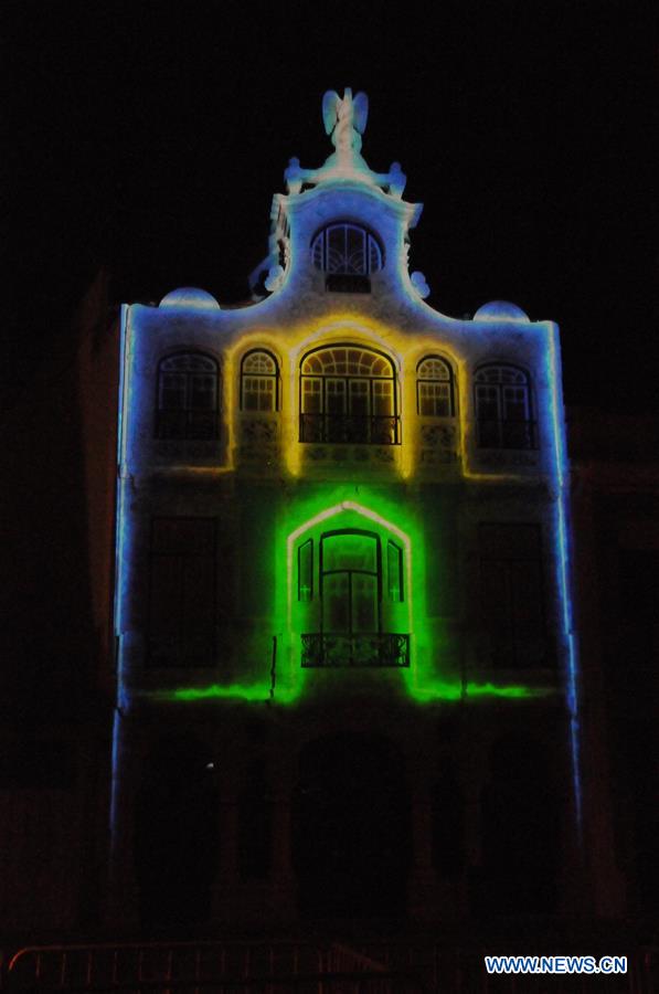 PORTUGAL-AVEIRO-LIGHT SHOW