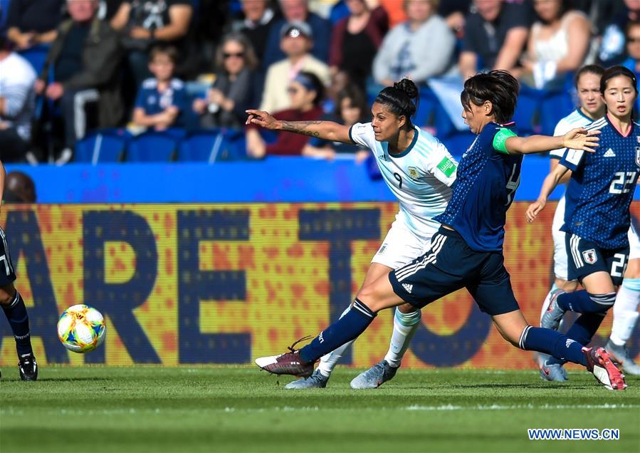 (SP)FRANCE-PARIS-2019 FIFA WOMEN'S WORLD CUP-GROUP D-ARG VS JPN