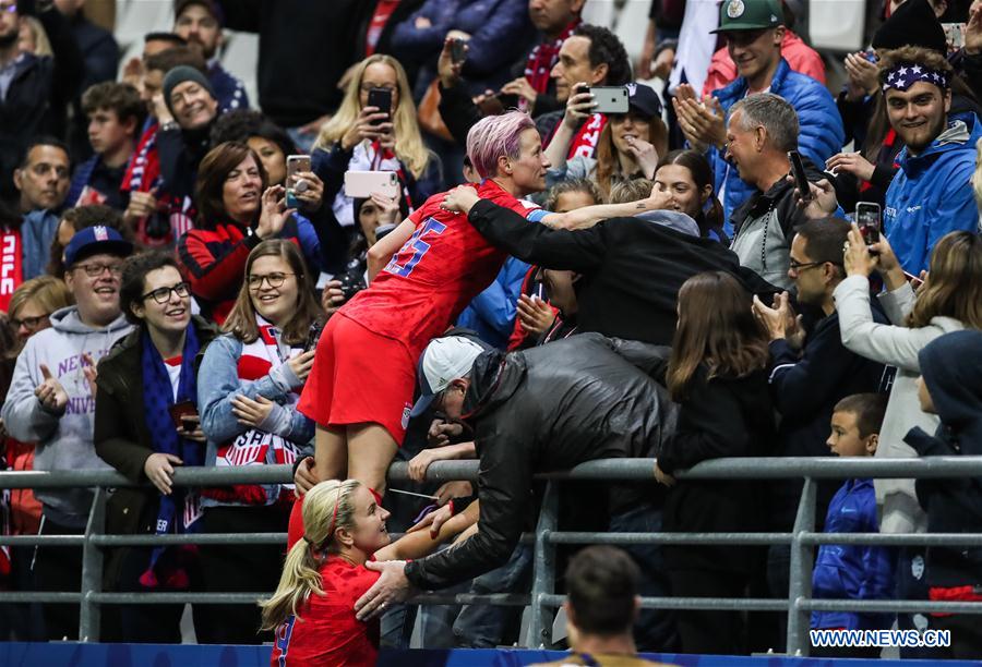 (SP)FRANCE-REIMS-SOCCER-FIFA WOMEN'S WORLD CUP-USA VS THA