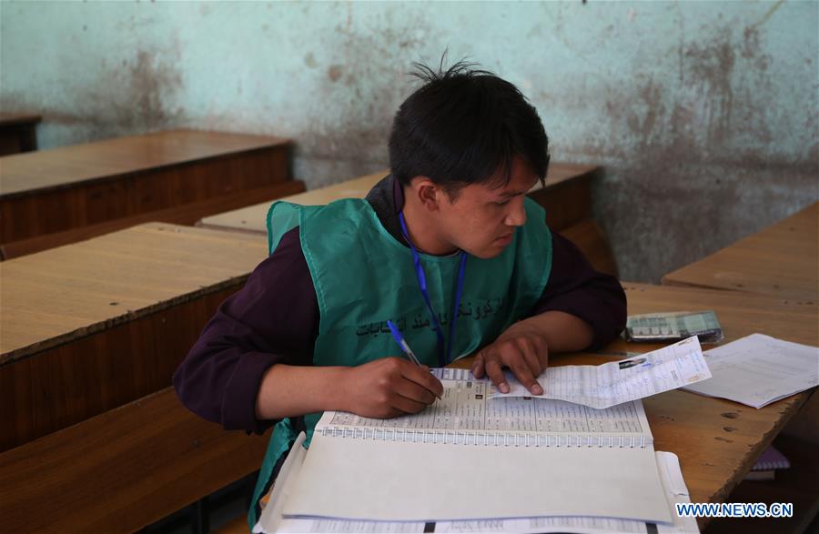 AFGHANISTAN-KABUL-VOTER REGISTRATION-UPCOMING PRESIDENTIAL ELECTION