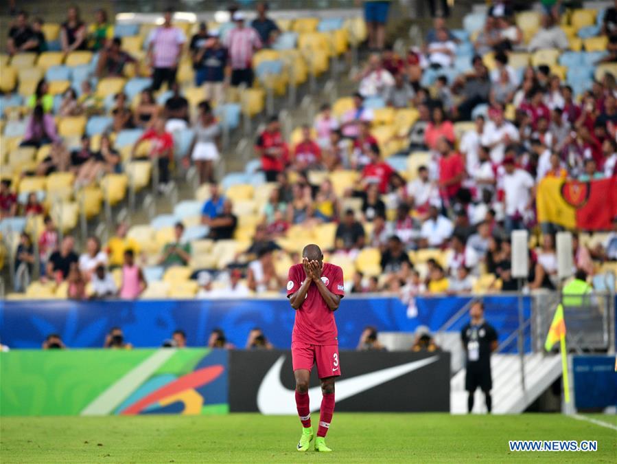 (SP)BRAZIL-RIO DE JANEIRO-SOCCER-COPA AMERICA 2019-QATAR VS PARAGUAY