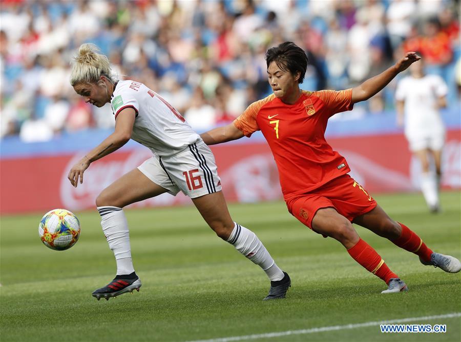 (SP)FRANCE-LE HAVRE-2019 FIFA WOMEN'S WORLD CUP-GROUP B-CHINA-SPAIN