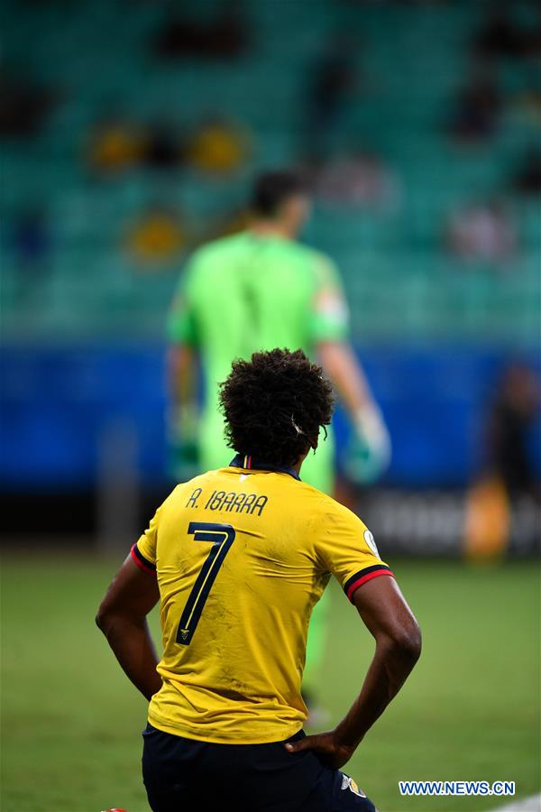 (SP)BRAZIL-SALVADOR-SOCCER-COPA AMERICA 2019-CHILE VS ECUADOR