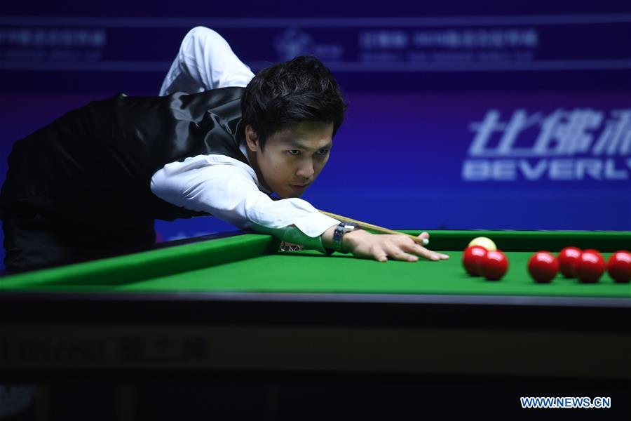 (SP)CHINA-JIANGSU-WUXI-SNOOKER WORLD CUP (CN)