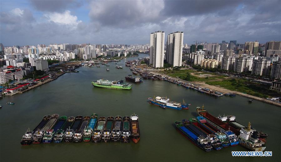 CHINA-HAIKOU-FORTHCOMING TYPHOON-ALERT (CN)