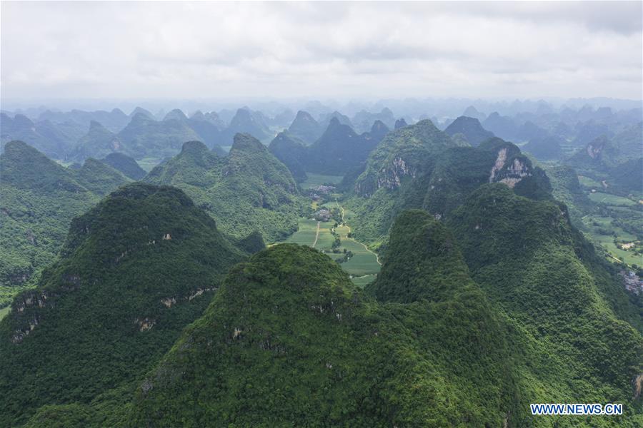 CHINA-GUANGXI-DAXIN COUNTY-NATURE RESERVE-SCENERY (CN)